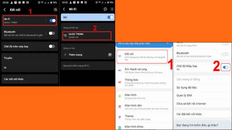 Cách khắc phục lỗi ERR_INTERNET_DISCONNECTED trên điện thoại Android