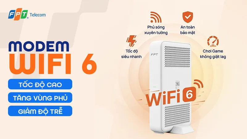 Modem Wi-Fi 6 FPT